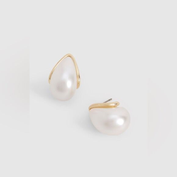 Pearl earrings N917 - Picture 2 of 5